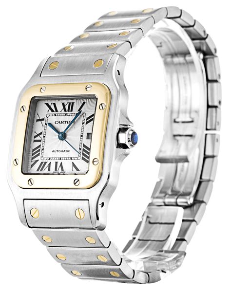 cartier santos chronograph replica|cartier santos 100 price list.